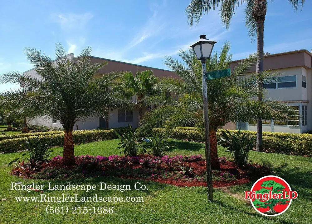 Reliable lawn mowing service with custom design in Loxahatchee, FL by Ringler Landscape Design