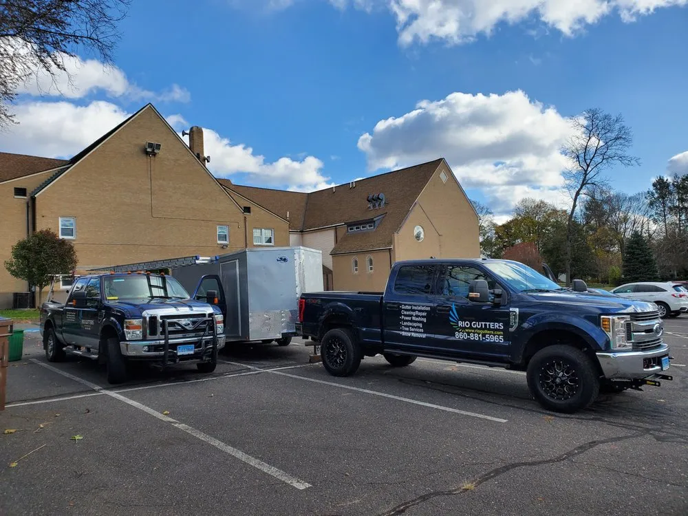 Custom landscape installation near you in West Hartford, CT by Rio Gutters