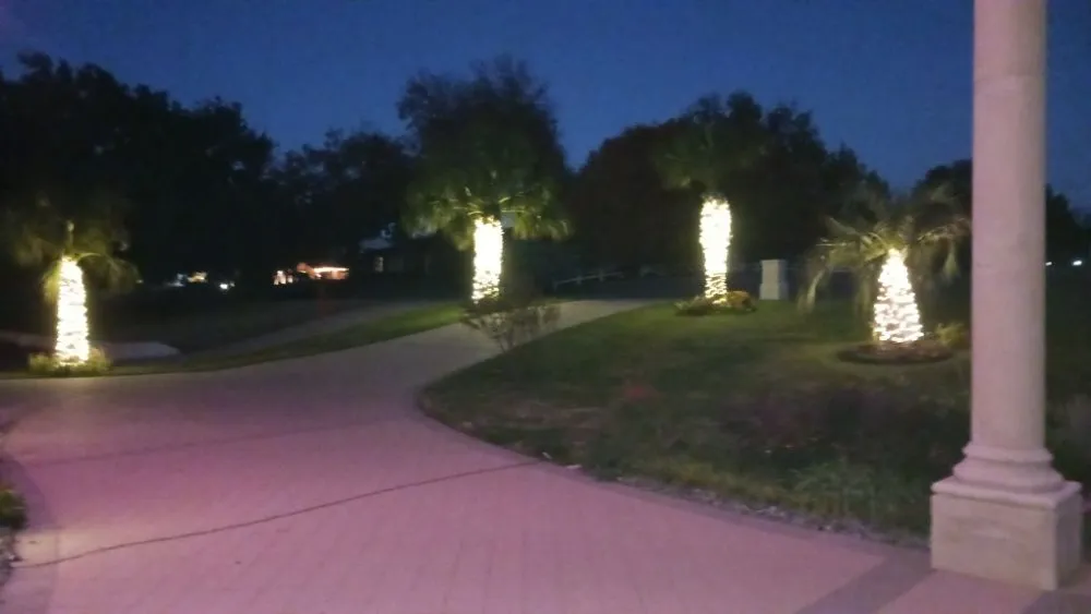 Custom lawn mowing service with custom design in Garland, TX by Rios Landscaping & Construction