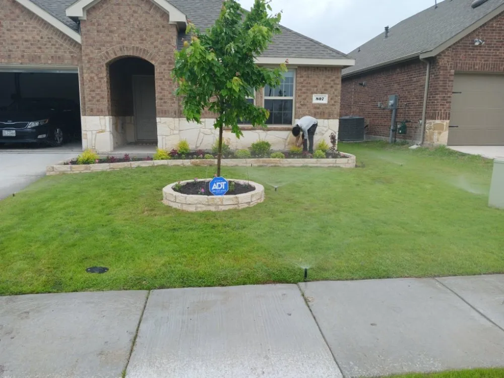 Local garden landscaping experts serving Garland, TX - Rios Landscaping & Construction