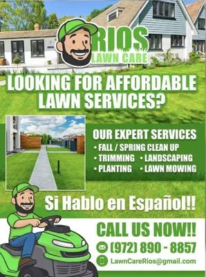 Rios Lawn Care Logo