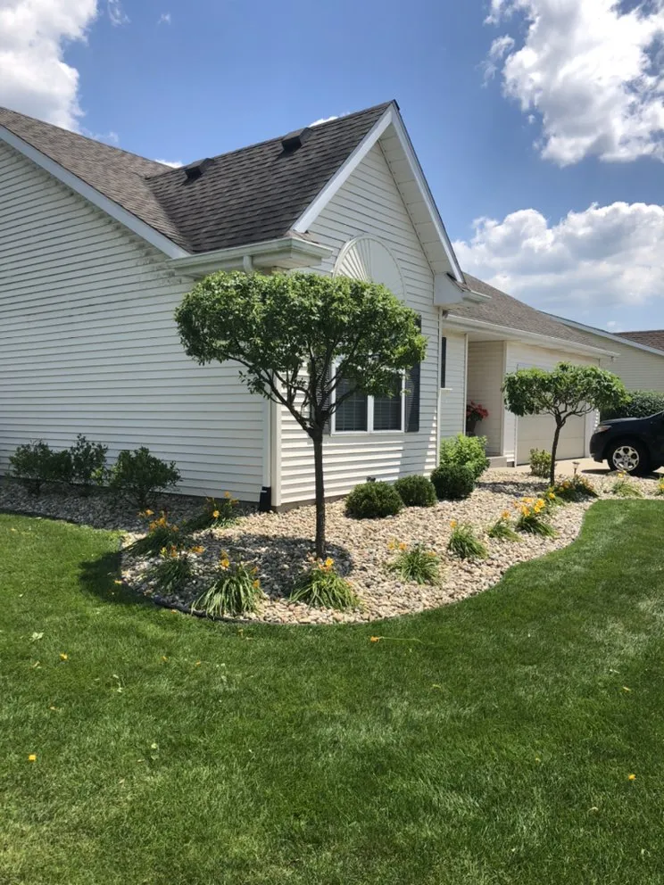 Expert outdoor landscaping for residential properties in Niles, MI by Rios Lawn Care