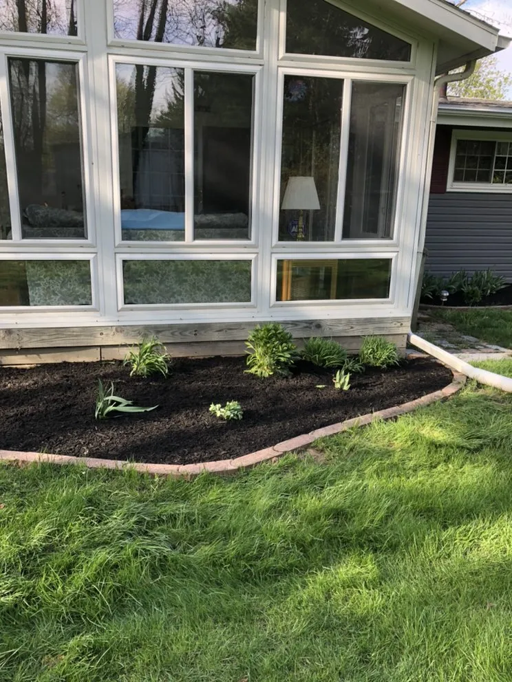Expert garden landscaping in Niles, MI by Rios Lawn Care