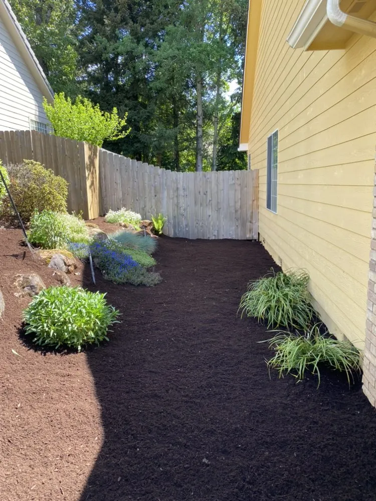 Local outdoor landscaping for residential properties in Keizer, OR by Rios Lawn Maintenance