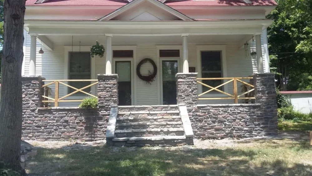 Reliable outdoor landscaping for homes in Springfield, MO by Rios Masonry