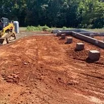 Custom residential landscaping with custom design across Cary, NC - Rios's Grading & Landscaping