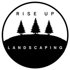 Custom landscape installation with custom design in Elkhorn, NE by Rise Up Landscaping