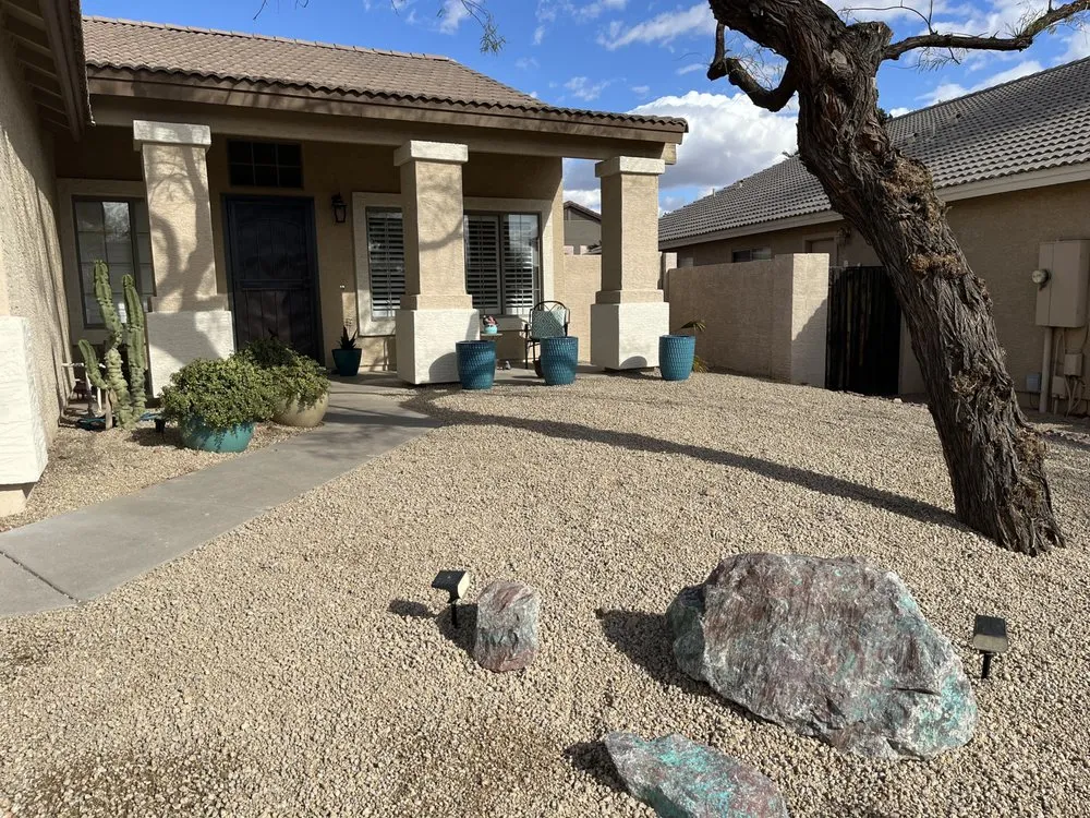 Local garden landscaping for outdoor upgrades in Glendale, AZ by Risen Kings Tree & Landscape Co