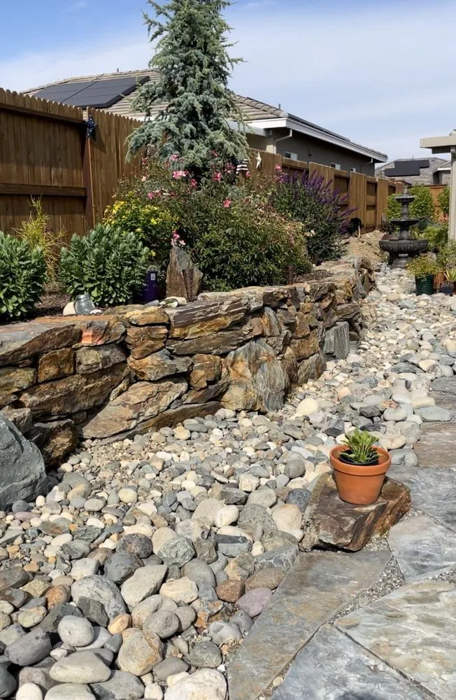 Custom landscape installation for outdoor upgrades across Jackson, CA - Rising Moon Landscapes
