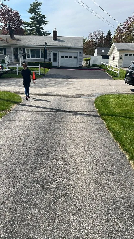 Professional yard cleanup service in Portland, ME by Rivard Sealcoating