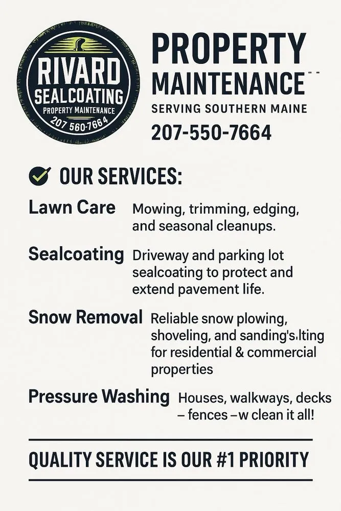 Reliable landscape design in Portland, ME - Rivard Sealcoating