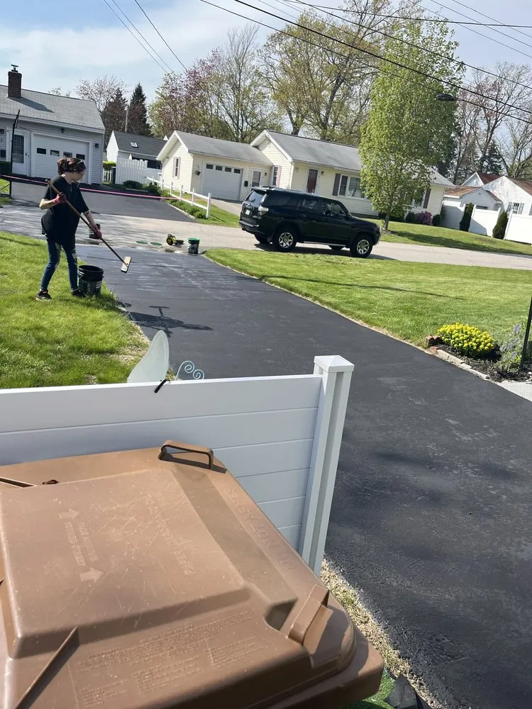 Professional lawn care service for year-round maintenance in Portland, ME by Rivard Sealcoating