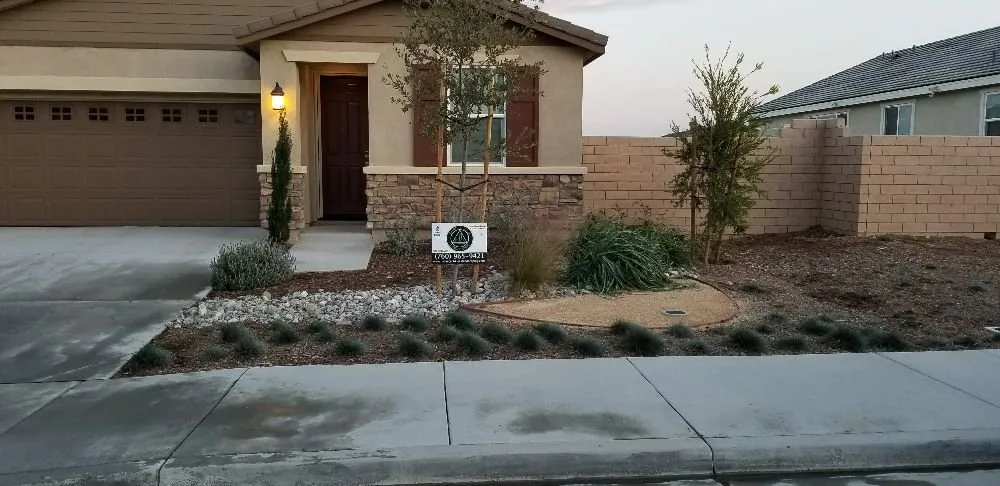 Custom landscaping services for homes across Victorville, CA - Rivas Curb 4 Less Landscaping