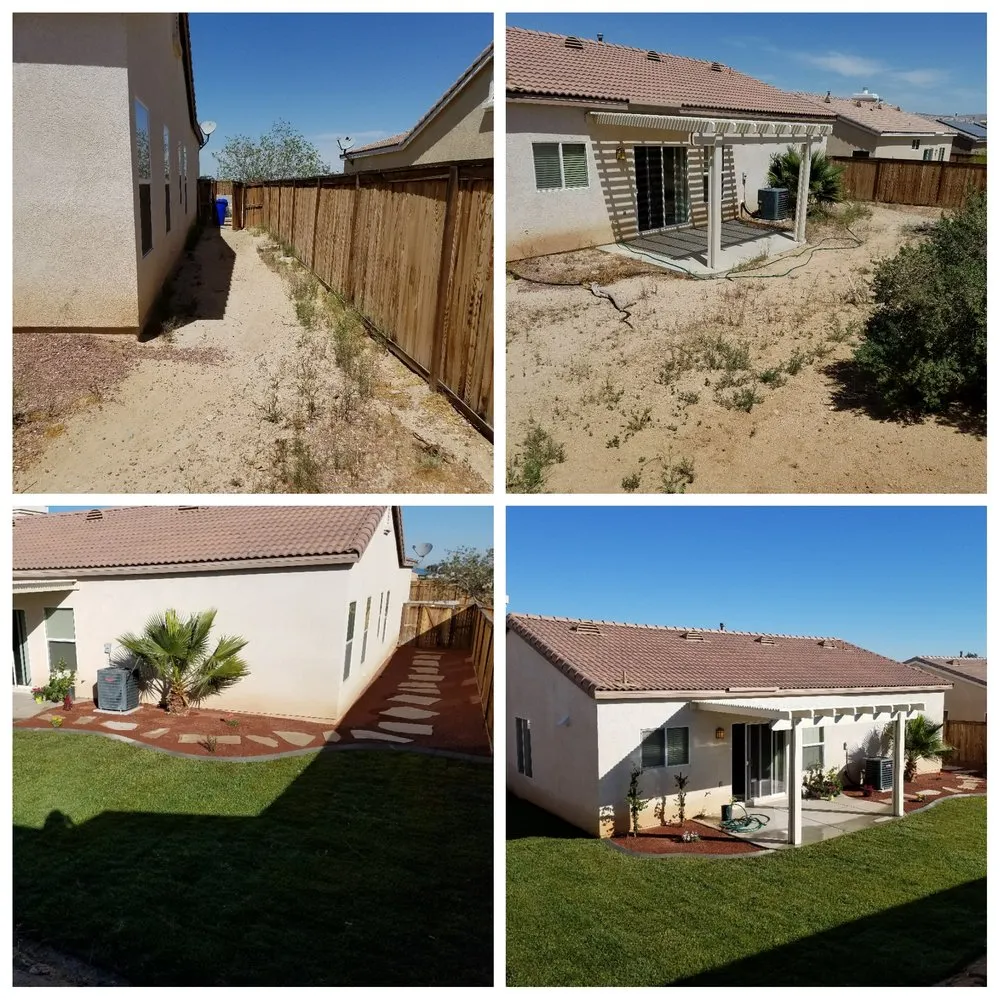 Local lawn mowing service in Victorville, CA - Rivas Curb 4 Less Landscaping