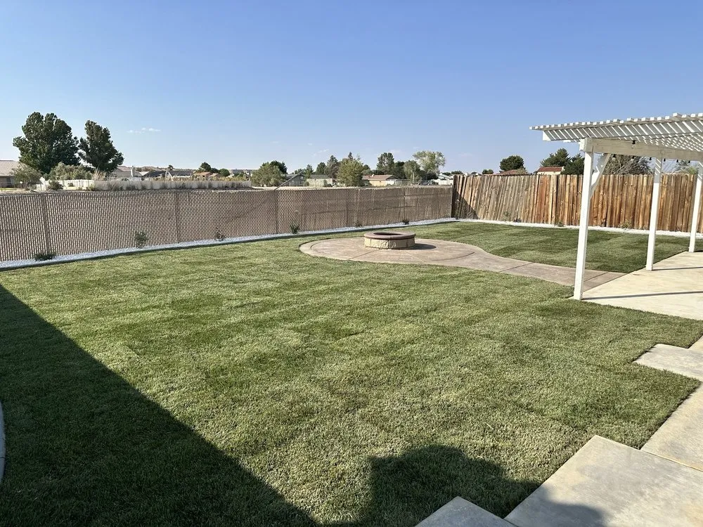 Trusted lawn care service experts serving Victorville, CA - Rivas Curb 4 Less Landscaping