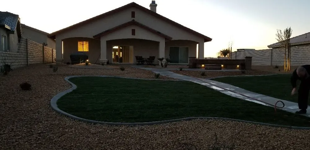 Custom outdoor landscaping experts serving Victorville, CA - Rivas Curb 4 Less Landscaping