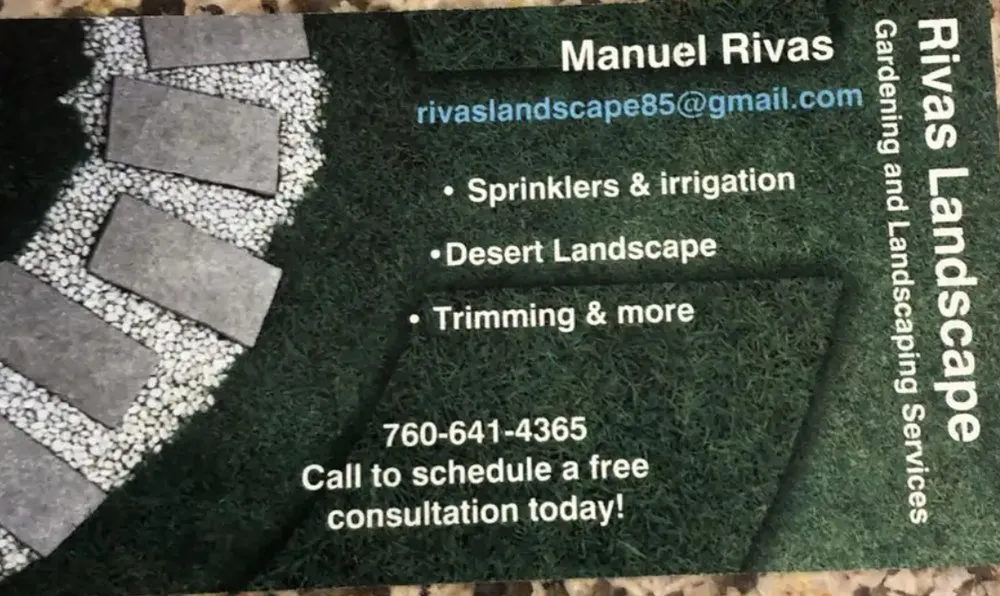Top-rated lawn care service for beautiful yards across Cathedral City, CA - Rivas Landscape
