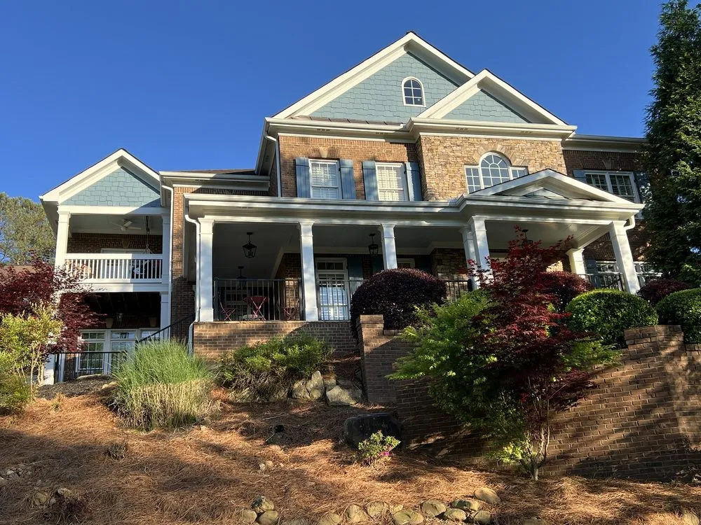 Local outdoor landscaping in Alpharetta, GA by Rivendell Estate Care