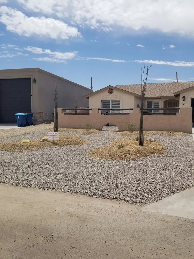 Trusted landscape design for homes in Lake Havasu City, AZ by River Action Landscaping