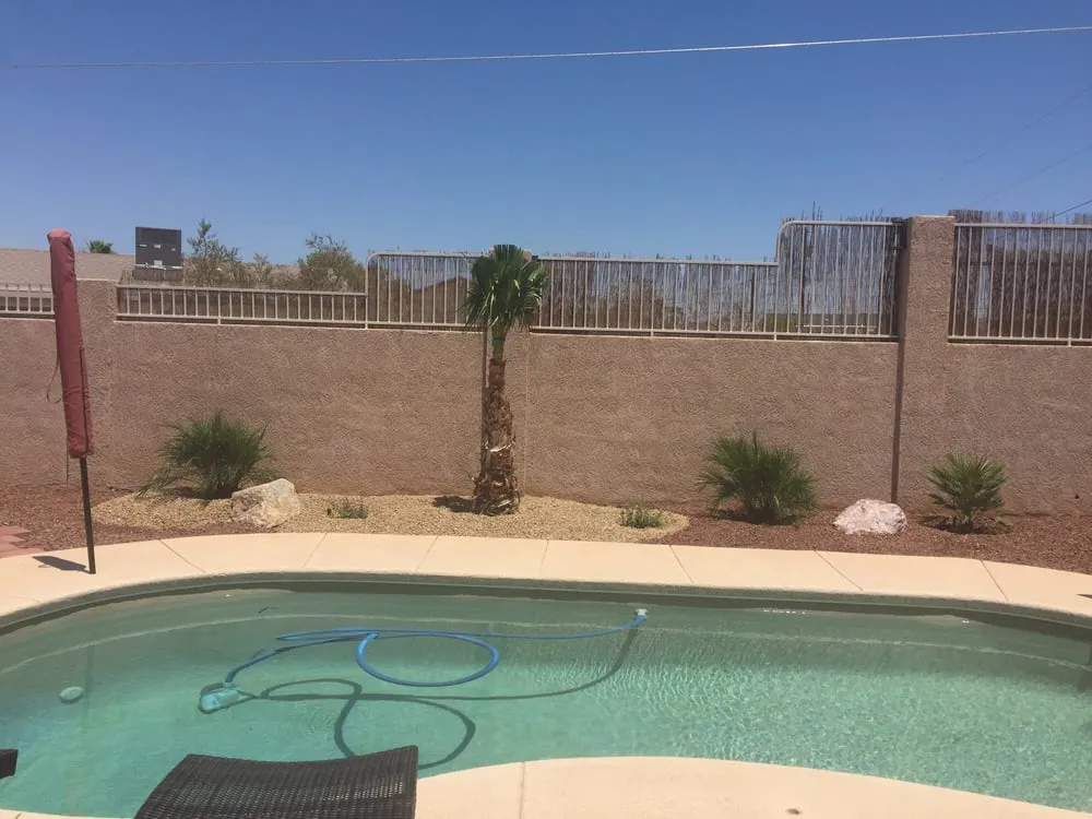 Professional yard cleanup service in Lake Havasu City, AZ by River Action Landscaping