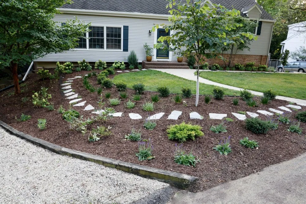 Professional garden landscaping in Rochester, MN - River Bluff Landscaping