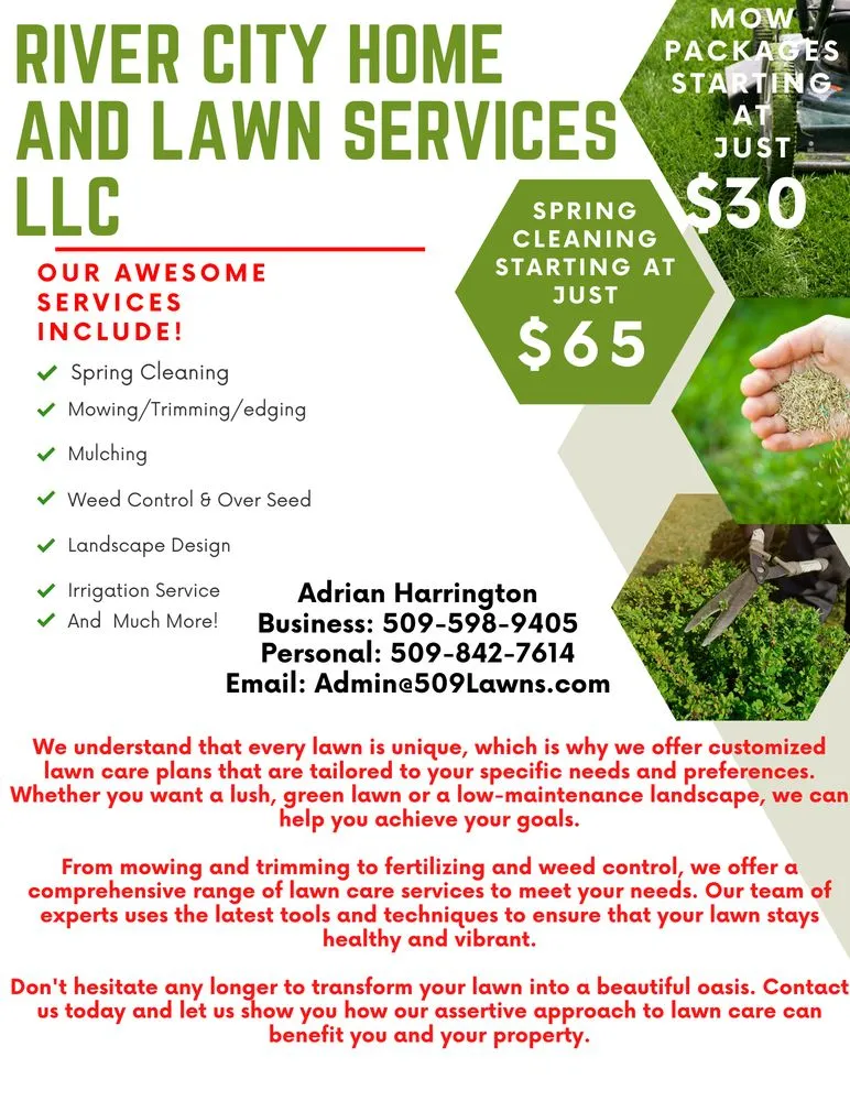 Top-rated landscaping services for residential properties across Spokane, WA - River City Home and Lawn Services