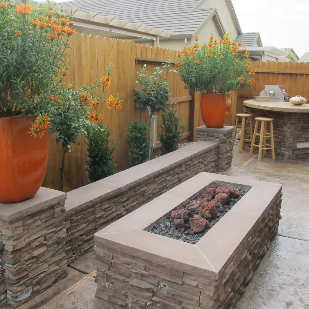 Custom landscaping services with custom design in Roseville, CA by River City Landscaping
