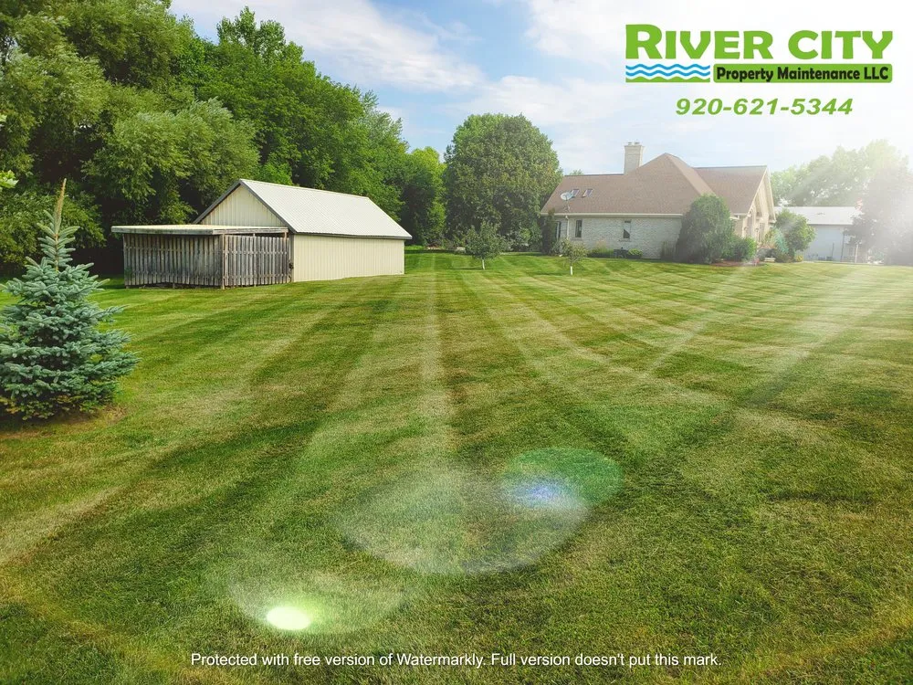 Trusted yard maintenance in Wrightstown, WI by River City Property Maintenance