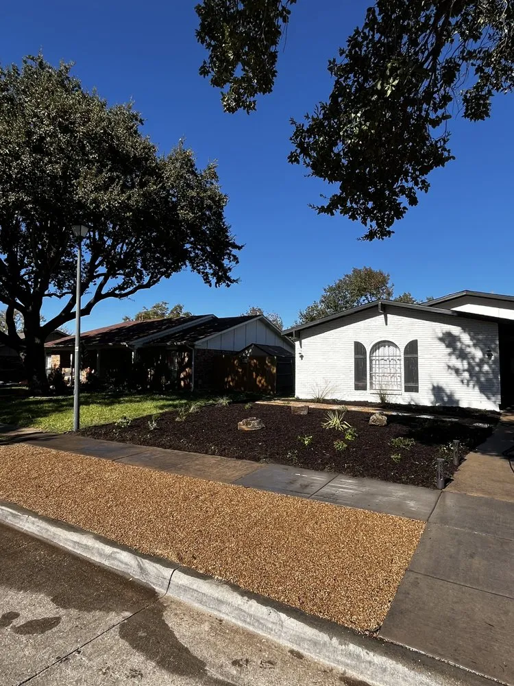 Local yard cleanup service for homes in Garland, TX by River Oaks Landscaping