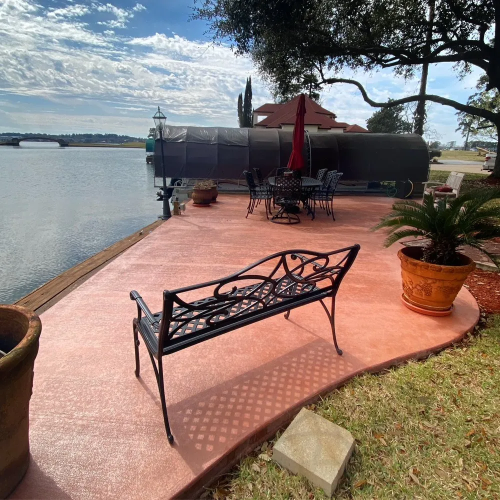 Top-rated garden landscaping for homes across Madison, MS - River Ridge Concrete