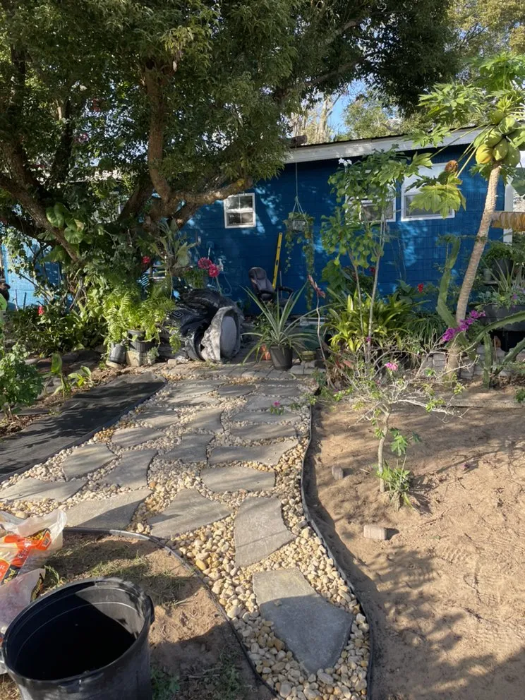 Local landscape installation near you in Haines City, FL by River Rock Landscaping