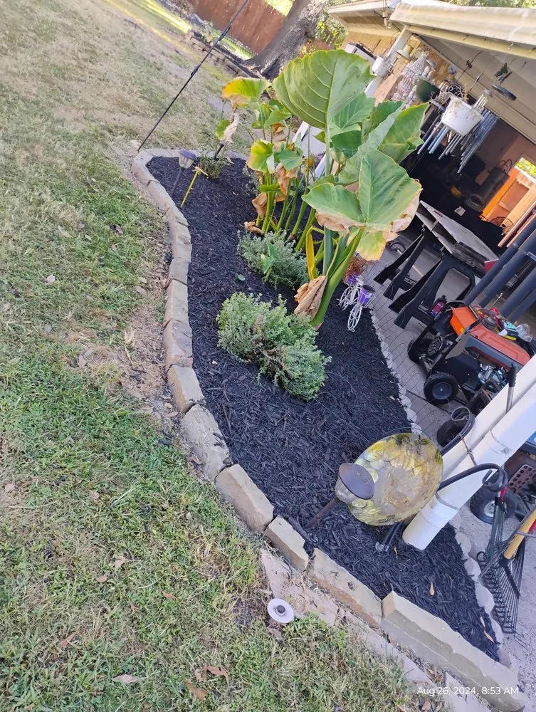 Expert landscape installation in Navasota, TX by River Rock Landscaping