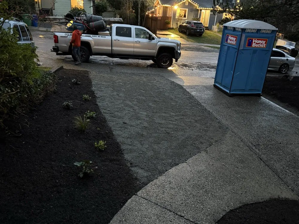 Professional landscape design for homes in Tacoma, WA by River Rock Landscaping Services