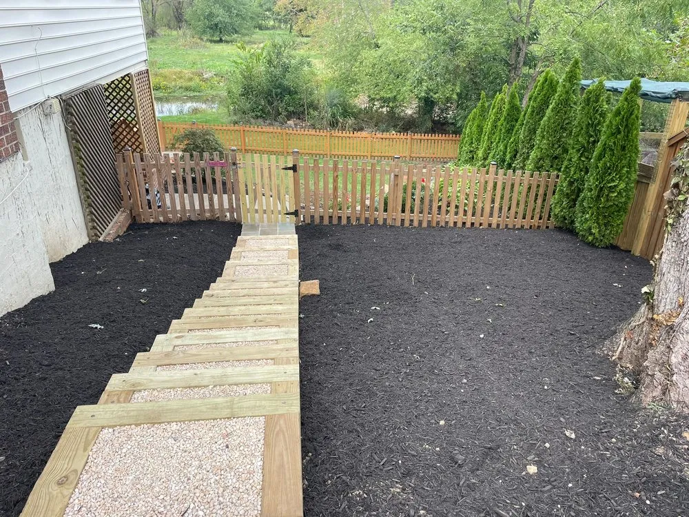 Professional garden landscaping for residential properties across Sterling, VA - River Rock Landscaping