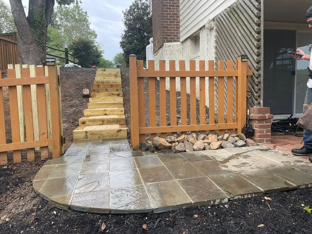 Professional outdoor landscaping experts serving Sterling, VA - River Rock Landscaping