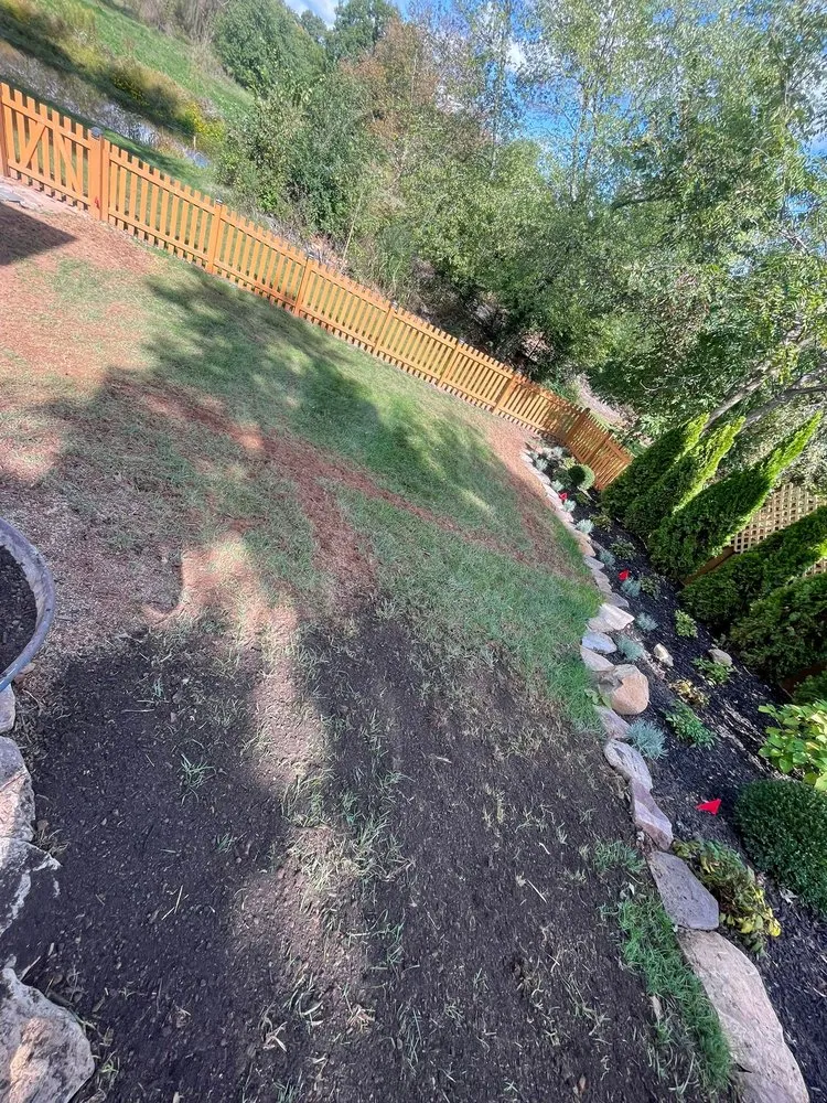 Custom lawn mowing service in Sterling, VA by River Rock Landscaping