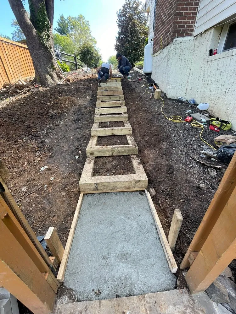 Local residential landscaping for outdoor upgrades in Sterling, VA by River Rock Landscaping