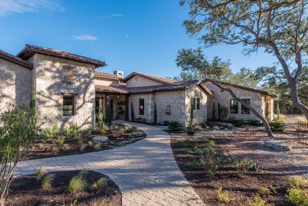 Expert landscape design for beautiful yards in Austin, TX by River Rock Lawn and Landscaping