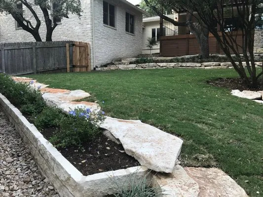 River Rock Lawn and Landscaping Logo