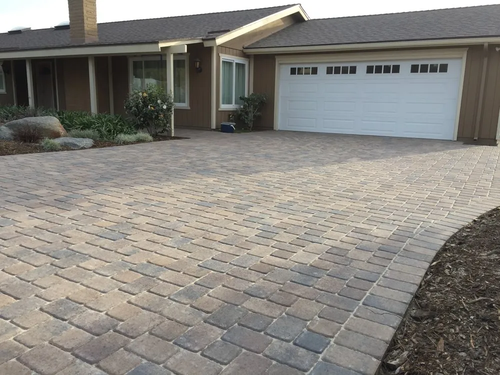 Custom landscape installation in Escondido, CA - River Rock Outscape