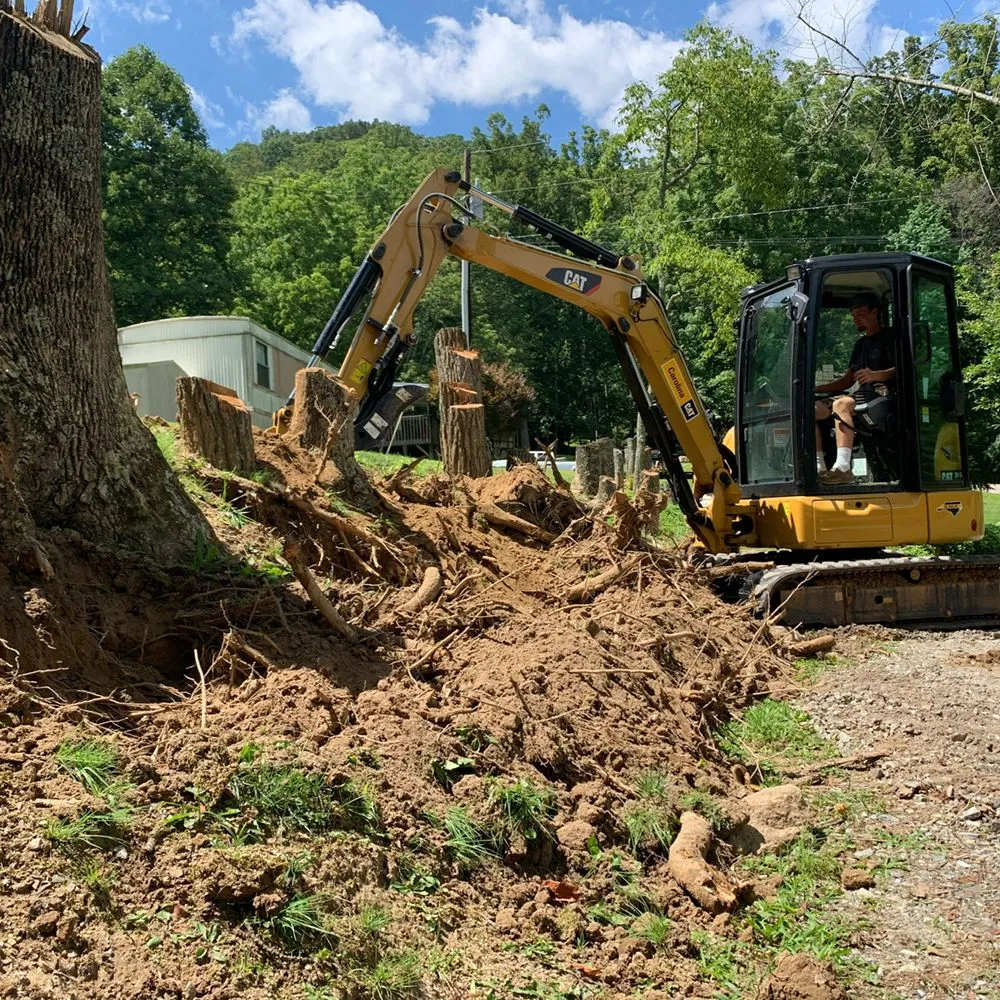 Professional yard maintenance in Asheville, NC - River Side Outdoor