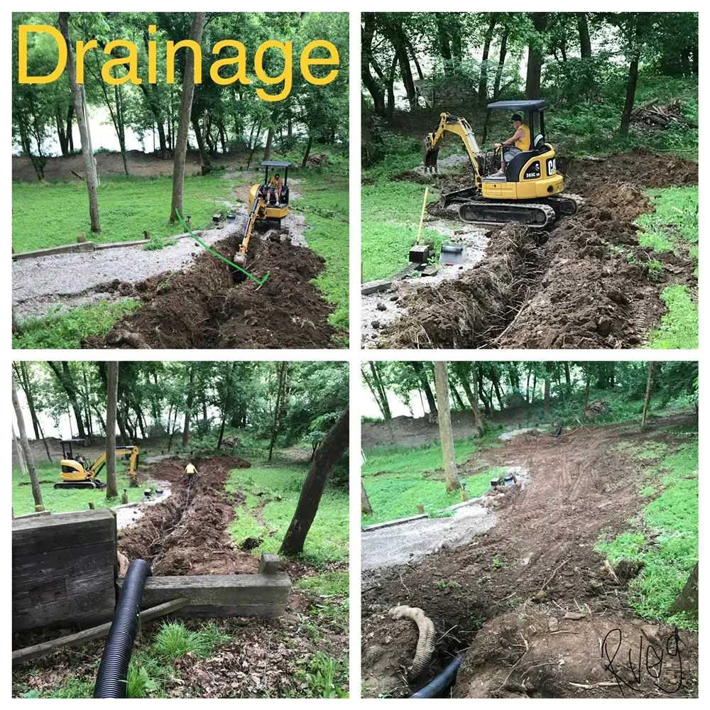 Affordable residential landscaping experts serving Frankfort, KY - River Valley Excavating and Grading