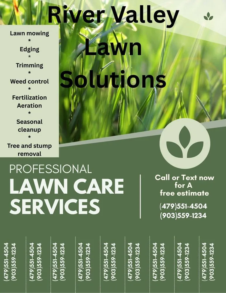 Professional residential landscaping experts serving Barling, AR - River valley lawn solutions