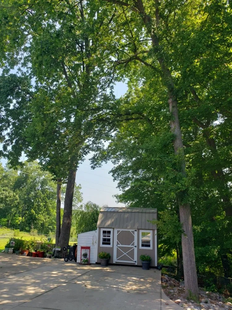 Custom garden landscaping in Clarksville, TN by River Valley Tree Service