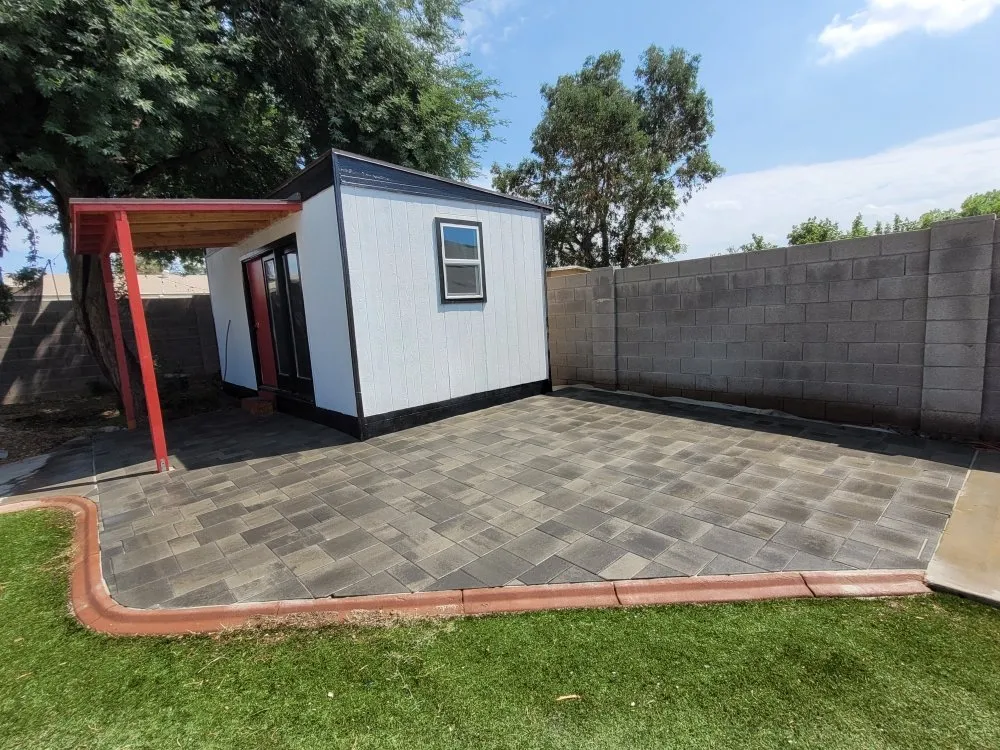 Local landscape installation with custom design across Phoenix, AZ - River View Hardscape