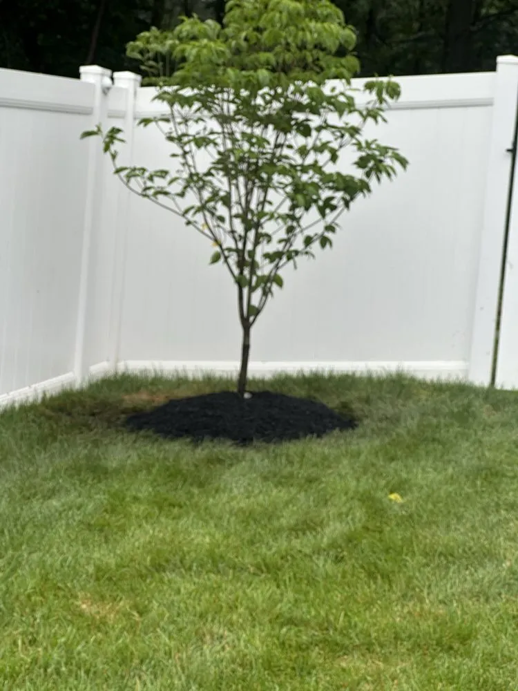 Custom garden landscaping in Bound Brook, NJ by Rivera Brothers Landscaping