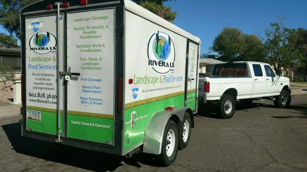 Affordable lawn care service in Laveen, AZ by Rivera Landscape & Pool