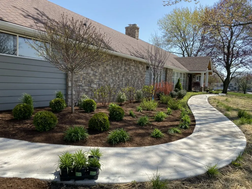 Professional landscape installation for residential properties in Arlington Heights, IL by Rivera Landscaping & Tree Services