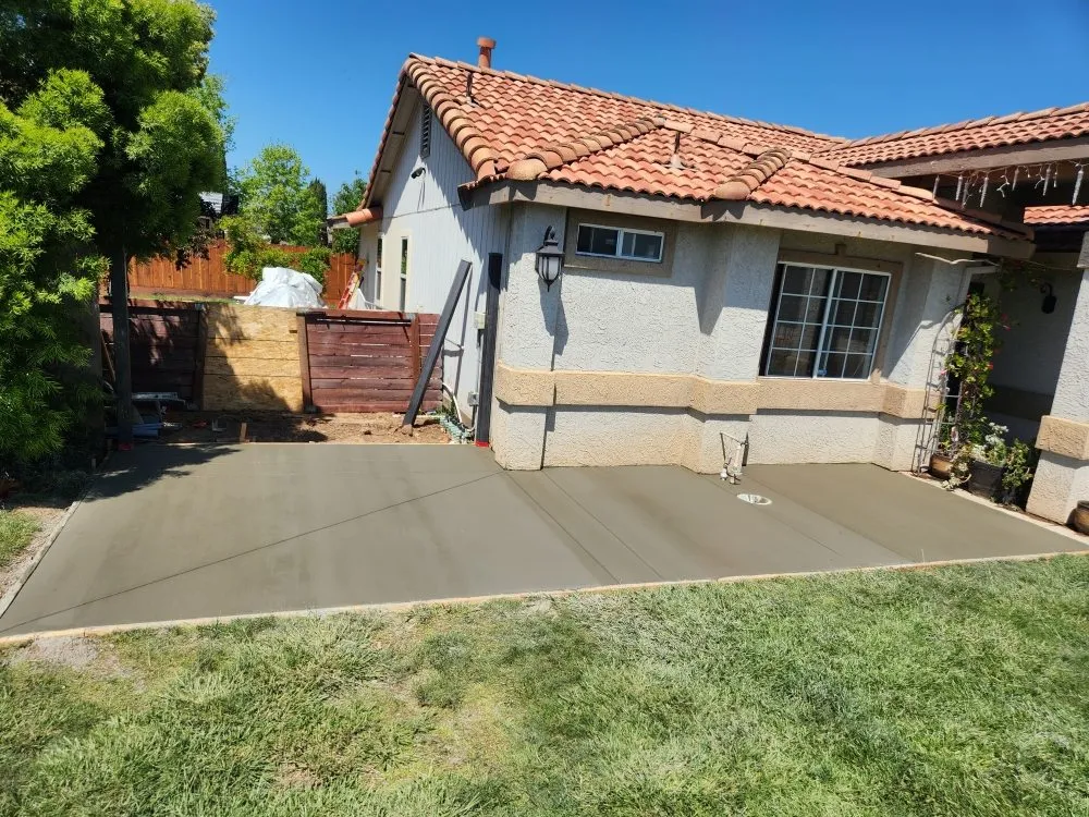 Custom landscape installation with custom design in Merced, CA by Rivera Landscaping And Concrete