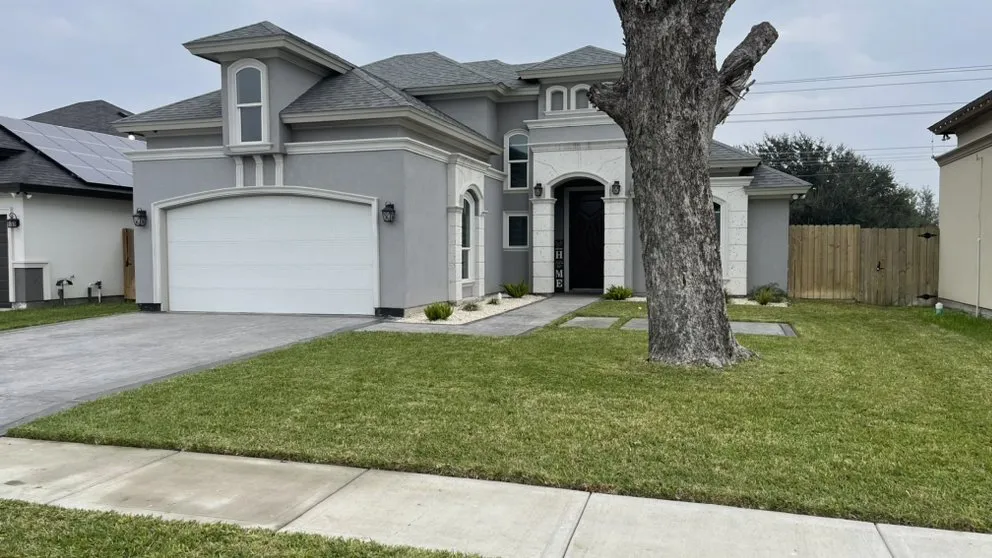 Local outdoor landscaping with custom design in Alamo, TX by Rivera Lawn Care